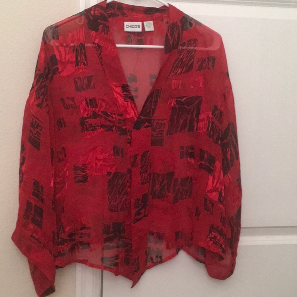 Chico’s see though coverup